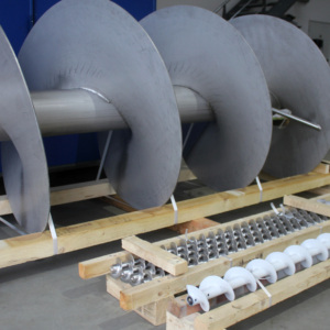 Schneckenwellen versandbereit Schneckenwellen versandbereit