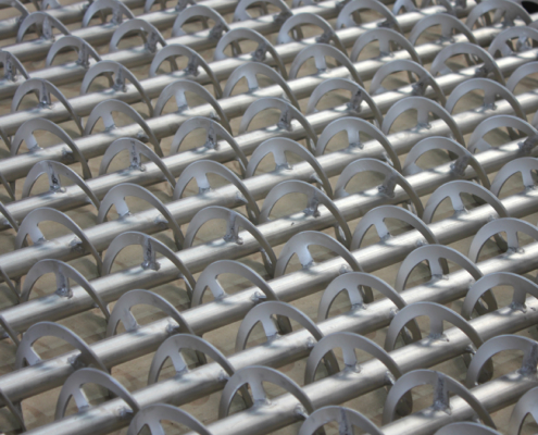 15 Mischwellen in Serie aus Edelstahl Mischwellen in Serie aus Edelstahl