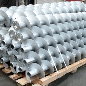 Edelstahlschneckenwellen aus hitzebeständigem Edelstahl wie 1.4828 1.4541 1.4548 in Kleinserie