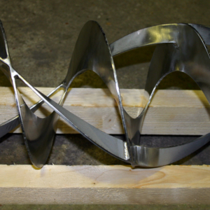 Mehrzügige achslose Schneckenspirale