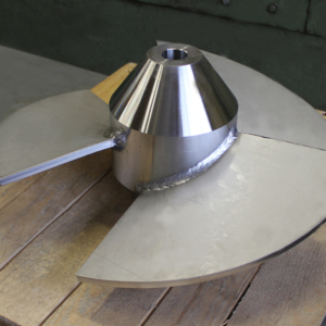 Mischwelle bzw. Propellerwelle für die Papierindustrie