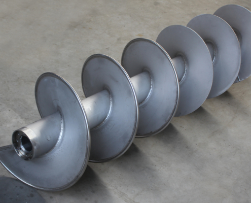 Ersatzschneckenwelle Ø500 ohne Zapfen Ersatzschneckenwelle Ø500 ohne Zapfen