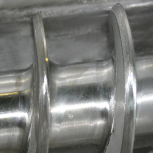 Schneckengewinde mit angefaster Außenkontur Schneckengewinde mit angefaster Außenkontur