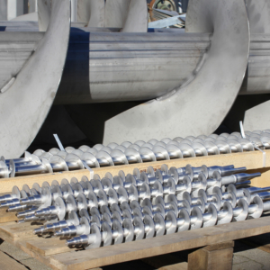 SchneckenwellenØ50,Ø80 und Ø1000 SchneckenwellenØ50,Ø80 und Ø1000