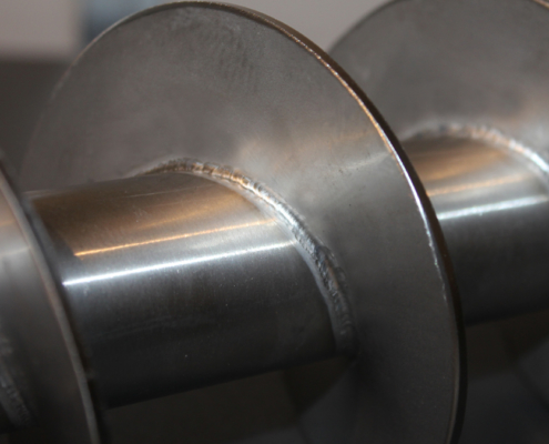 Schneckenwellen WIG-geschweißt Schneckenwellen WIG-geschweißt