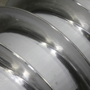 Schneckenwellen mit geschliffenen Schweißnähten