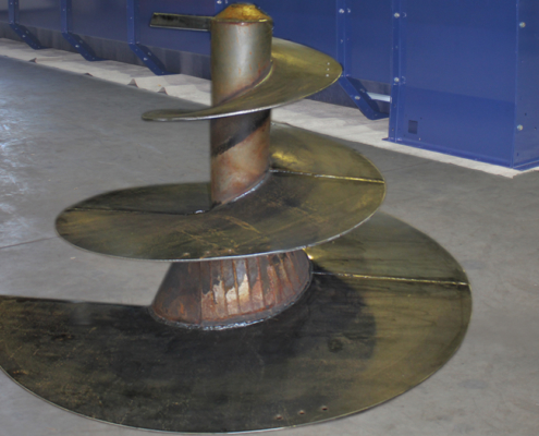 Ersatz-Schneckenwellen für Futterwagen bzw. Feststoffdosierungen