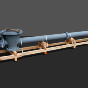 Temperaturbeständiger Rohrschneckenförderer teleskopierbar