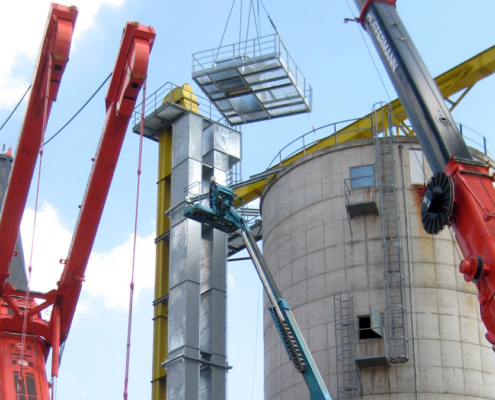 Montage Becherwerk Montage Becherwerk