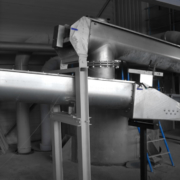 Montierte U-Trogschneckenförderer Kaskaden