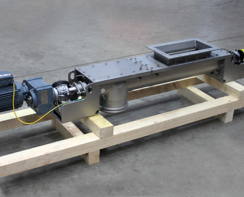 Atex Schneckenförderer mit Drehüberwachung