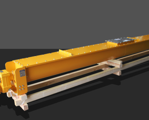 U-Trogschnecke für den Atex-Bereich mit Berstscheibe