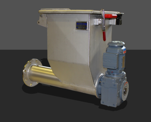 Zuführschnecke mit Vorratsbehälter 1.4828 1.4841