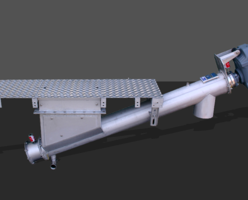 Schneckenförderer mit Permaschmierung