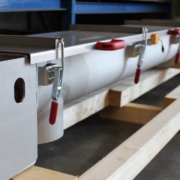 Schneckenförderer mit Schnellverschluss Abdeckung