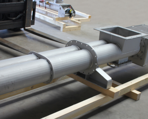 Selbstreinigende Injektorschnecke Selbstreinigende Injektorschnecke