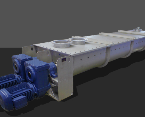 Doppelmischschnecke aus 1.4404 Doppelmischschnecke aus 1.4404