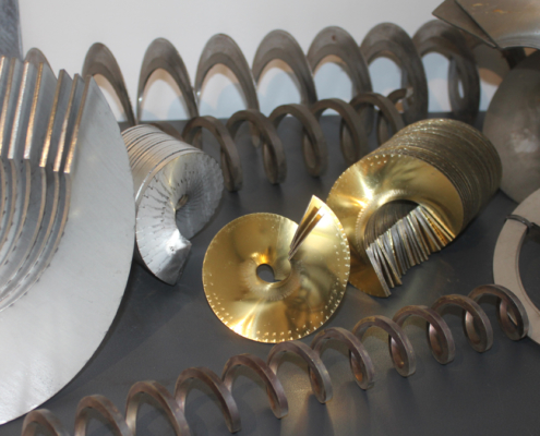 Schneckenflügel / Spiralen