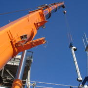 Montage eines Senkrechtförderers