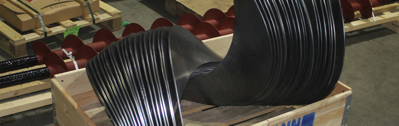 Schneckenflügel Produktion von Schneckenflügeln